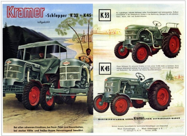 Bach "Prospekte beruehmter Traktoren" Tractor-History 1998 (6249)
